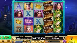 KISS OF THE PRINCESS Video Slot Casino Game with a MONEY SHOWER FREE SPIN BONUS