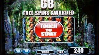 Exotic Treasures 68 Free Spins Bonus Round Slot Machine NICE WIN