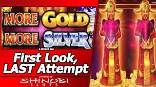 More Gold, More Silver Slot - First Look...LAST Attempt in New Konami Ultra Reels title