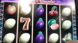 We put £1.•.in only if we win..see how long we keep on going•..•.Slot Machine .• Moaning Steve