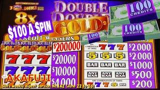 Slots weekly digest version for You who are busy No.142⋆ Slots ⋆$100 a Spin Double Double Gold Slot 赤富士スロット