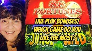 WHICH GAME DO YOU LIKE? 88 FORTUNES AND JUNGLE WILD