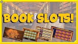 Night at the Library! BOOK SLOTS ⋆ Slots ⋆ Book of Inti, Great Book of Magic & More!!