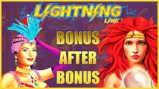 Lightning Link Magic Pearl & High Stakes ⋆ Slots ⋆️HIGH LIMIT MANY Bonus Rounds NICE WIN Slot Machin