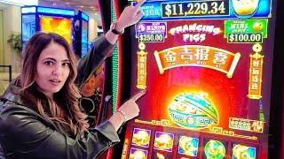 SO GLAD I DIDN'T LISTEN! This Slot Machine At Palazzo Las Vegas Was INSANE!
