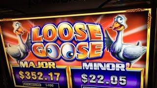 Goose is Loose !!! Loose Goose Slot Bonus BIG WIN - Ainsworth