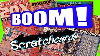 Scratchcards..20X Orange..Diamond 7..Full £500s.DOUGH me Money.Wonderlines.Flamingo.