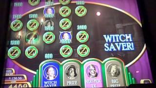Wizard of Oz Ruby Slippers Slot Bonus. Witch bonus Max Bet