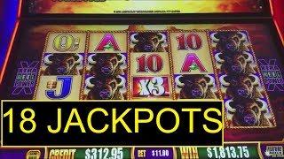 18 MASSIVE JACKPOTS FOR 2018!  ALL OVER $2000! YOUTUBE REWIND!