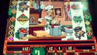 tabasco High limit chef bonus slot machine $1 denom