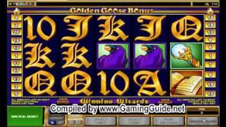 All Slots Casino Golden Goose Bonus Winning Wizard Video Slots