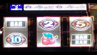 2x5x10x Play MAX BET•LIVE PLAY• Slot Machine in Vegas