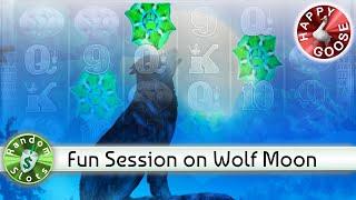 ⋆ Slots ⋆️ New ⋆ Slots ⋆ Wolf Moon slot machine, Nice Bonus with Retriggers