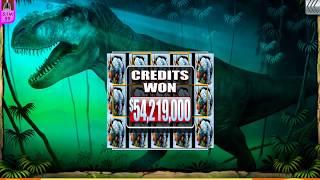 BIG REX Video Slot Casino Game with a " SUPER BIG WIN" FREE SPIN BONUS
