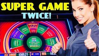 WONDER 4 WONDER WHEEL slot machine SUPER GAMES BIG WINS!