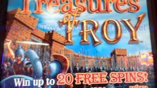 Treasures Of Troy Slot Machine Bonus-Max Bet!