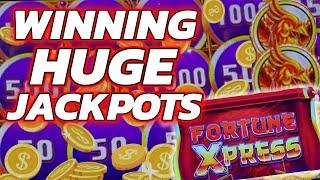 Winning Big Jackpots on Fortune Xpress - Max Betting High Limit Slots!