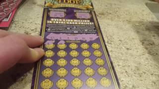 NEW GAME! SCRATCH OFF WINNER! $5,000,000 LUCKY LOOT $20 OHIO LOTTERY SCRATCH OFF TICKET!