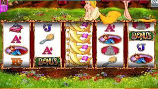 RAPUNZEL Video Slot Casino Game with a FREE SPIN BONUS