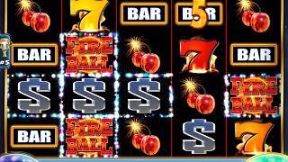 FIREBALL Video Slot Casino Game with a"BIG WIN" FREE SPIN BONUS