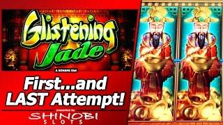 Glistening Jade Slot - First and LAST Attempt, 2 Free Spins Bonuses