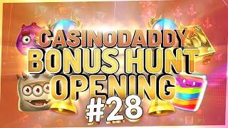 €33000 Bonus Hunt - Casino Bonus opening from Casinodaddy LIVE Stream #28