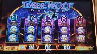 Timber Wolf Deluxe & Wicked Winnings II Slot Machine Bonuses ! •FAST CASH EDITITON•