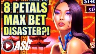 •ALBERT GOES MAX BET $8.80!• 8 PETALS | GARDENS OF MAGIC (Aristocrat) Slot Machine Bonus