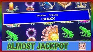 ** ALMOST JACKPOT HANDPAY ** CLASSIC HIGH LIMIT CRYSTAL FOREST  ** SLOT LOVER **