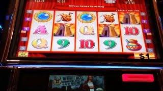 Konami Temple of Riches - $1 Slot Machine Bonus