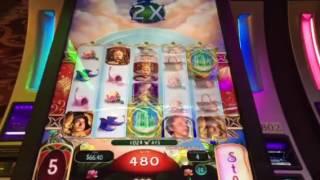 WIzard of Oz Not in Kansas Anymore Slot Machine Land of Oz Bonus Bellagio Casino Las Vegas