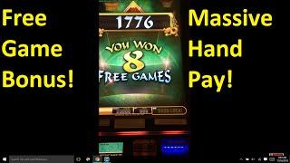 Alert Hand Pay! Great Slot Win!
