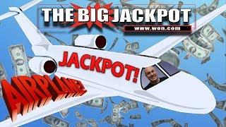 •️ FUN BONUS ROUND! •️ AIRPLANE JACKPOT • with The Big Jackpot
