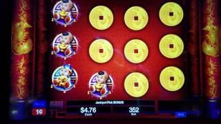 Da Ji Da Li Golden Wins Slot Machine Live Play Mini Progressive Jackpot