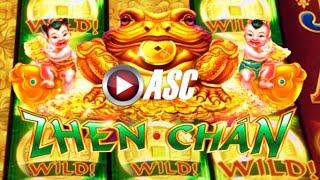 A COIN VOMITING •! ZHEN CHAN & DRAGON RISING (Bally) | Slot Machine Bonus
