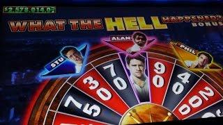 The Hangover Pretty Awesome Slot Machine-TIGER & WHAT THE HELL HAPPENED BONUSES