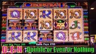 •Slot Series D•E•N (18)•Double or Even or Nothing•China Gold/Cleopatra 2/Geisha  Slot machine (^_-)