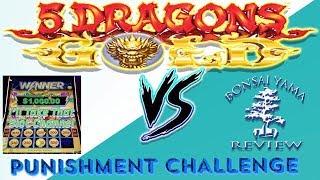 5 Dragons Gold Punishment Challenge Vs. Bonsai Yama Review