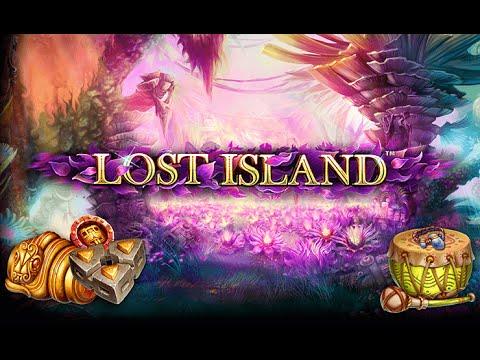 Free Lost Island slot machine by NetEnt gameplay ★ SlotsUp