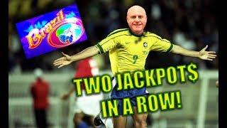 Two Jackpots In A Row On Brazil! •