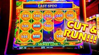 TAKE SOME OF THE MONEY AND RUN!!! * GENIUS DECISIONS!! - Las Vegas Casino Slot Machine Almost Genius
