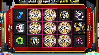 BETTY BOOP Video Slot Casino Game with an "EPIC WIN" WHEEL BONUS