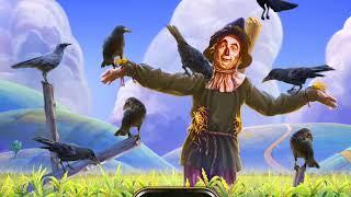 WIZARD OF OZ: SCARECROW Video Slot Game with an "BIG WIN" PICK A CROW BONUS