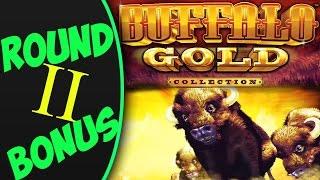 **BIG WIN** / Buffalo Gold - Bonus Feature Round II