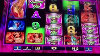Dancing in Rio Slot Machine ~ FREE SPIN BONUS!! ~ Nice Win! ~ Bay Mills Casino! • DJ BIZICK'S SLOT C