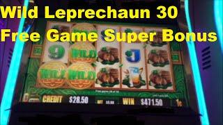 Wild Leprechaun and the Story of the 30 Free Game Bonus WIN!
