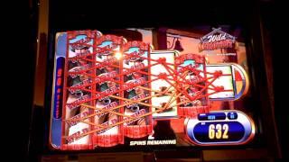 Wild Shootout slot bonus win at Harrahs casino in AC