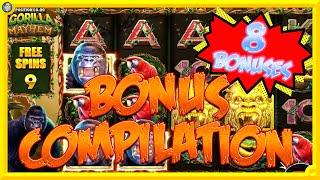 Bonus Compilation! with Vegas Megaways, Gorilla Mayhem & More!!