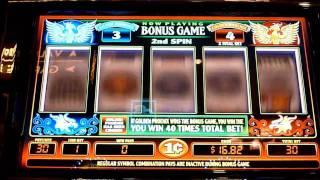 Phoenix Slot Machine Bonus Win (queenslots)