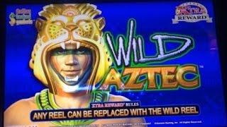 WILD AZTEC slot machine BIG WIN LINE HIT!